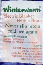 Winter Warm Electric Under Blanket Double Bed (60x60 inch) Autocut, Waterproof - The Amritsar Store