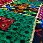 Multicolor Hand Embroidery Phulkari Dupatta with Mirror Work and Gotta Patti by The Amritsar Store - The Amritsar Store