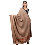 Women's Shawl, Self Weave Kani Shawl, Faux Wool Shawl, Kashmiri Shawl, Shawl For Women - The Amritsar Store