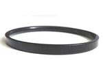Mild Steel Black Womens Kada (Plain) 2 mm thickness By The Amritsar Store - The Amritsar Store