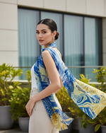 The Amritsar Store ,Colorful Spring Delight Scarf