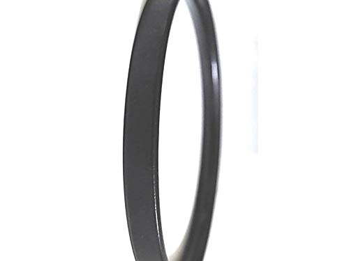 Mild Steel Black Womens Kada (Plain) 2 mm thickness By The Amritsar Store - The Amritsar Store