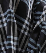 Check Republic - Black Grey Men's Muffler - The Amritsar Store