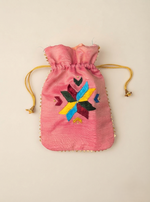 Phulkari Potli – Hand Embroidered Punjabi Potli Bag | The Amritsar Store