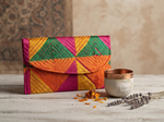 Phulkari Embroidered Wallet for Women | The Amritsar Store