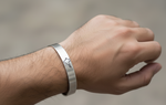 Stainless Steel Photo Kada for Men (Map of India, Jai Hind), 12 MM Thick, Heavy By The Amritsar Store