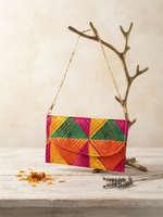 Phulkari Embroidered Wallet for Women | The Amritsar Store