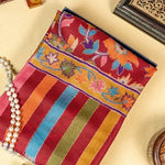 Women's Kalamkari Shawl – Handcrafted Traditional Art | The Amritsar Store - The Amritsar Store
