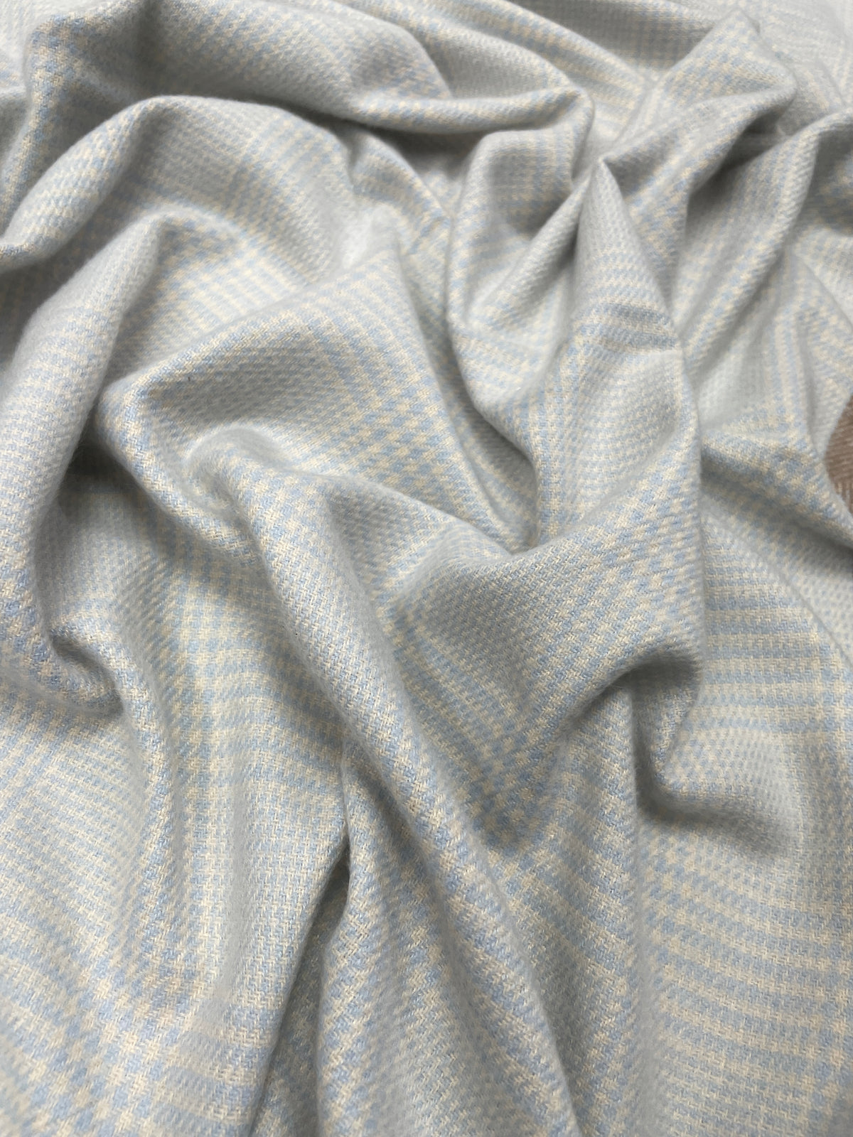 The Amritsar Store Scarf in Classic Grey Plaidwith Dual-Tone Border,Muffler for men