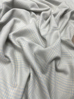 The Amritsar Store Scarf in Classic Grey Plaidwith Dual-Tone Border,Muffler for men