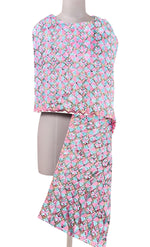 Pink and Grey Phulkari Dupatta - TraditionalDupatta | The Amritsar Store