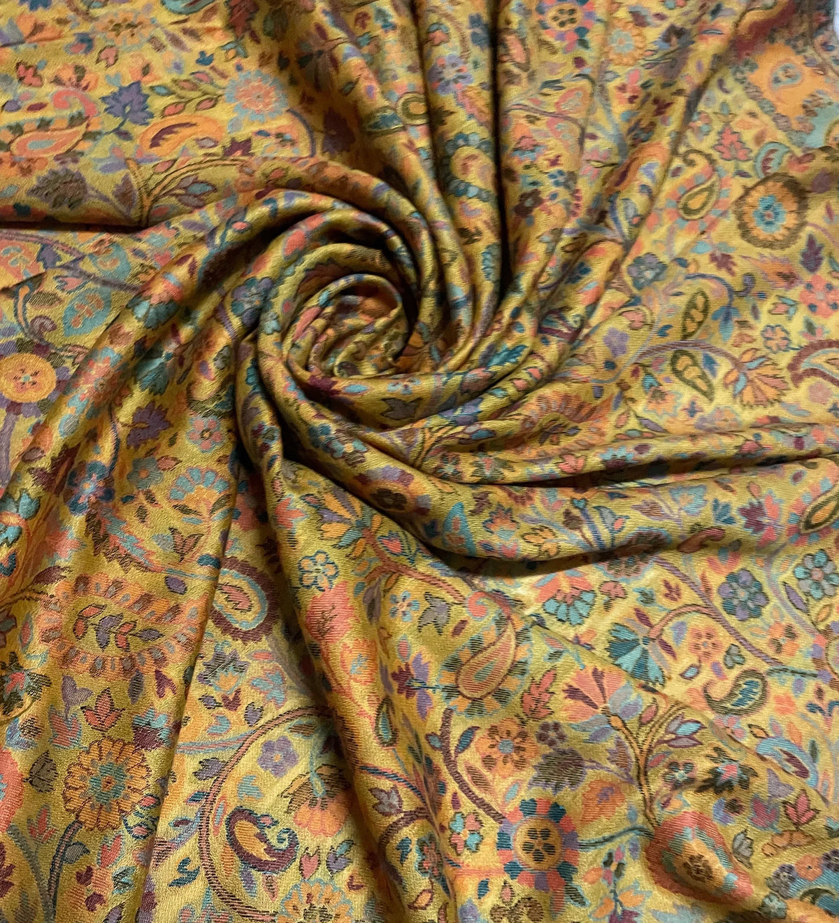 Women's Kashmiri Jaal Weave Shawl – Multicolor Paisley Designer Wrap | The Amritsar Store - The Amritsar Store