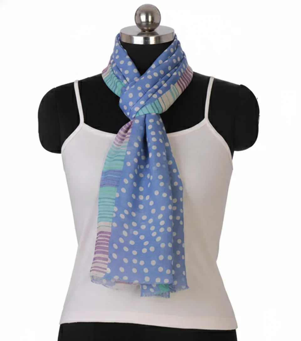 The Amritsar Store ,Polka Dots Scarf For Women - The Amritsar Store