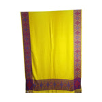 The Amritsar Store ,Multicolor Bamboo Silk Scarf, Soft & Fine Quality with Stripes Pattern - The Amritsar Store