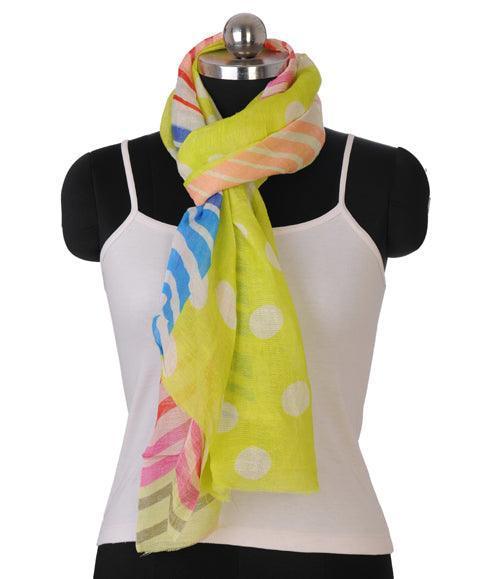 The Amritsar Store ,Polka Dots Scarf For Women - The Amritsar Store