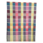 The Amritsar Store ,Multicolor Bamboo Silk Scarf, Soft & Fine Quality with Stripes Pattern - The Amritsar Store