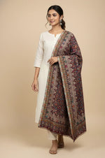 The Amritsar Store Timeless woven stole with Luxe Zari border, Stole For Women - The Amritsar Store