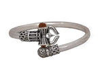 Trishul Damru Antique Vintage Ethnic Shiv ji Kada Bracelet For Men Women GIrls Boys By The Amritsar Store - The Amritsar Store