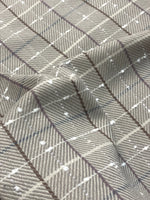 The Amritsar Store classic beige and white check wool scarf with a soft woven texture, elegant neutral checks, and a timeless winter design