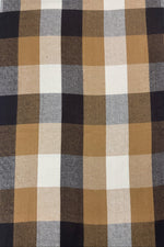 The Amritsar Store Classic Brown & Black Checkered Scarf - The Amritsar Store