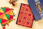 Phulkari Dupatta in Vibrant Red with Beautiful Hand Embroidery For Wedding With Cut Work 2.35 Mtr x 0.90 Mtr - The Amritsar Store