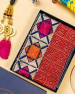 Phulkari Dupatta With Vibrant Multicolored Punjabi Bagh Hand Embroidered Navy Blue Colour Dupatta For Wedding 2.20 Mtr x 0.93 Mtr - The Amritsar Store