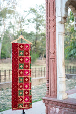 Phulkari Dupatta Luxurious Maroon With Elegant Handmade Embroidery & Cut Work For Wedding 2.35 Mtr 0.95 Mtr - The Amritsar Store