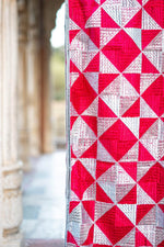 Phulkari Dupatta Bagh Dupatta Traditional Handmade Punjabi Dupatta For Women 2.20 Mtr x 0.92 Mtr - The Amritsar Store