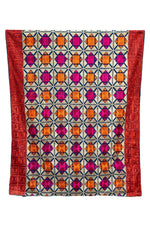 Phulkari Dupatta With Vibrant Multicolored Punjabi Bagh Hand Embroidered Navy Blue Colour Dupatta For Wedding 2.20 Mtr x 0.93 Mtr - The Amritsar Store