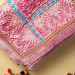 Phulkari Dupatta For Wedding Amritsar Handmade Embroidery Traditional Colorful Dupatta With Tassels Color 2.35 Mtr x 1.00 Mtr By The Amritsar Store - The Amritsar Store