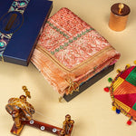 Phulkari Dupatta For Wedding Amritsar Handmade Embroidery Traditional Colorful Dupatta With Tassels Color 2.35 Mtr x 1.00 Mtr By The Amritsar Store - The Amritsar Store