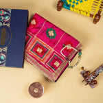 Mesmerizing Handmade Phulkari Dupatta with Pattern Design and With Four Side Tissue Work Size 1.05 Mtr x 2.20 Mtr By The Amritsar Store - The Amritsar Store