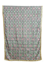 Phulkari Dupatta For Women Amritsar Handwork Multicolor Embroidered Dupatta With Four Side Gotta Size 2.25 Mtr x 0.95 Mtr - The Amritsar Store
