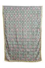 Phulkari Dupatta For Women Amritsar Handwork Multicolor Embroidered Dupatta With Four Side Gotta Size 2.25 Mtr x 0.95 Mtr - The Amritsar Store