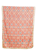 Phulkari Dupatta For Women Amritsar Handwork Multicolor Embroidered Dupatta With Four Side Gotta Size 2.25 Mtr x 0.95 Mtr - The Amritsar Store