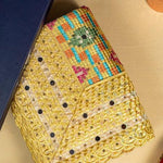 Phulkari Dupatta For Wedding Amritsari Handmade Embroidery Traditional Colorful Dupatta With Tassels Size 2.25 Mtr x 0.95 Mtr - The Amritsar Store