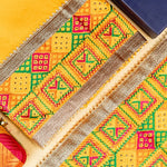 Punjabi Phulkari Suit Designer Salwar Kameez Collection By The Amritsar Store Size 5.00 Mtr - The Amritsar Store