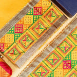 Punjabi Phulkari Suit Designer Salwar Kameez Collection By The Amritsar Store Size 5.00 Mtr - The Amritsar Store
