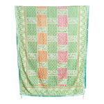 Phulkari Dupatta For Wedding Amritsar Handmade Embroidery Traditional Colorful Dupatta With Tassels Color 2.35 Mtr x 1.00 Mtr By The Amritsar Store - The Amritsar Store