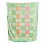 Phulkari Dupatta For Wedding Amritsar Handmade Embroidery Traditional Colorful Dupatta With Tassels Color 2.35 Mtr x 1.00 Mtr By The Amritsar Store - The Amritsar Store