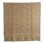 Mens Hand-Woven Kani Jamawar Shawl, Kashmiri Kani Fine Wool Shawl, Soft & Warm Shawl for Men, Kashmiri Paisley Woven Jacquard Size 2.65 x 1.35, Perfect Gift For Your Loved One's - The Amritsar Store
