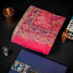 Women's Kani Zari Shawl in Bamboo Silk - The Amritsar Store