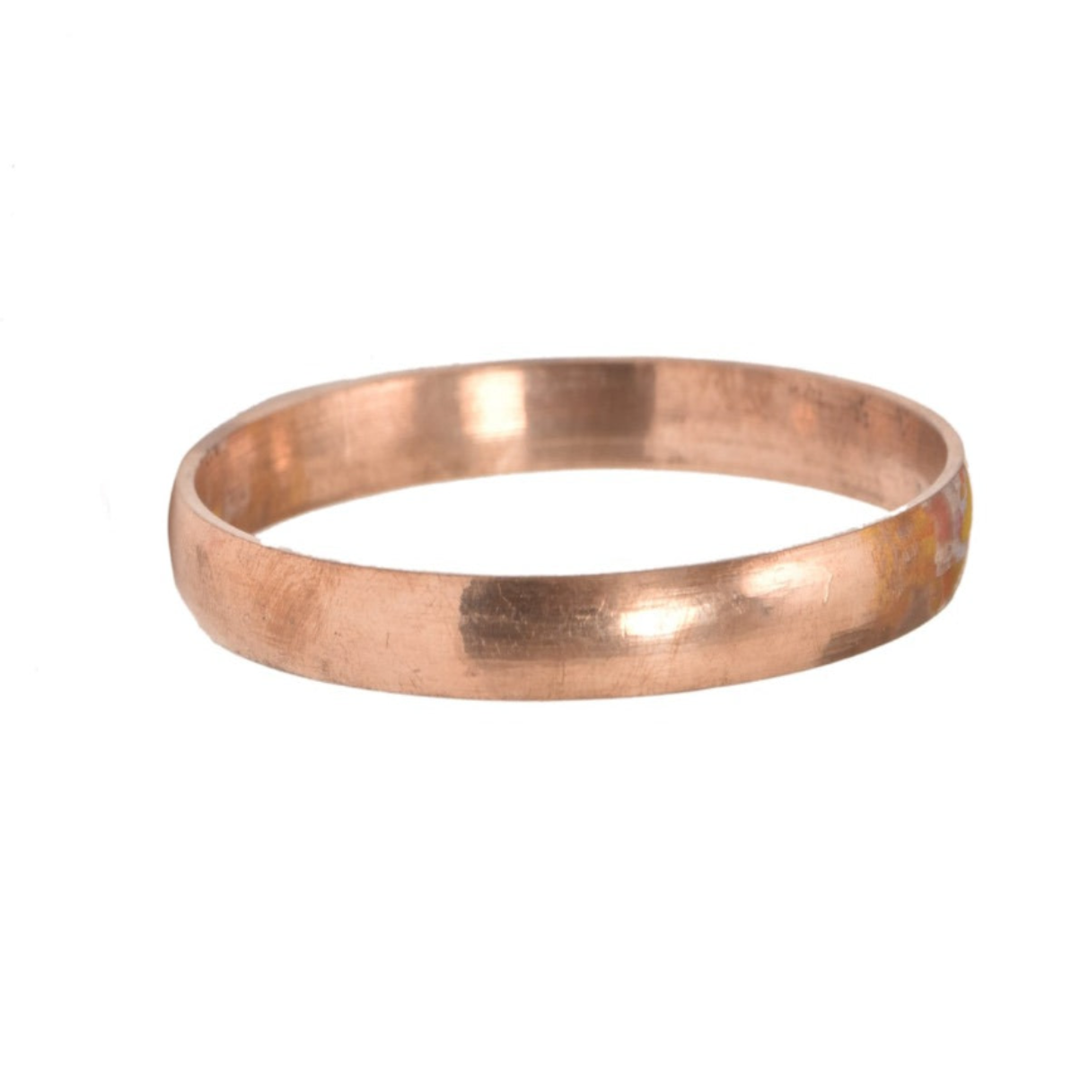 The Amritsar Store Mens Copper Kada (Plain) mm thickness