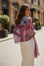 The Amritsar Store ,Contemporary Art Scarf - The Amritsar Store