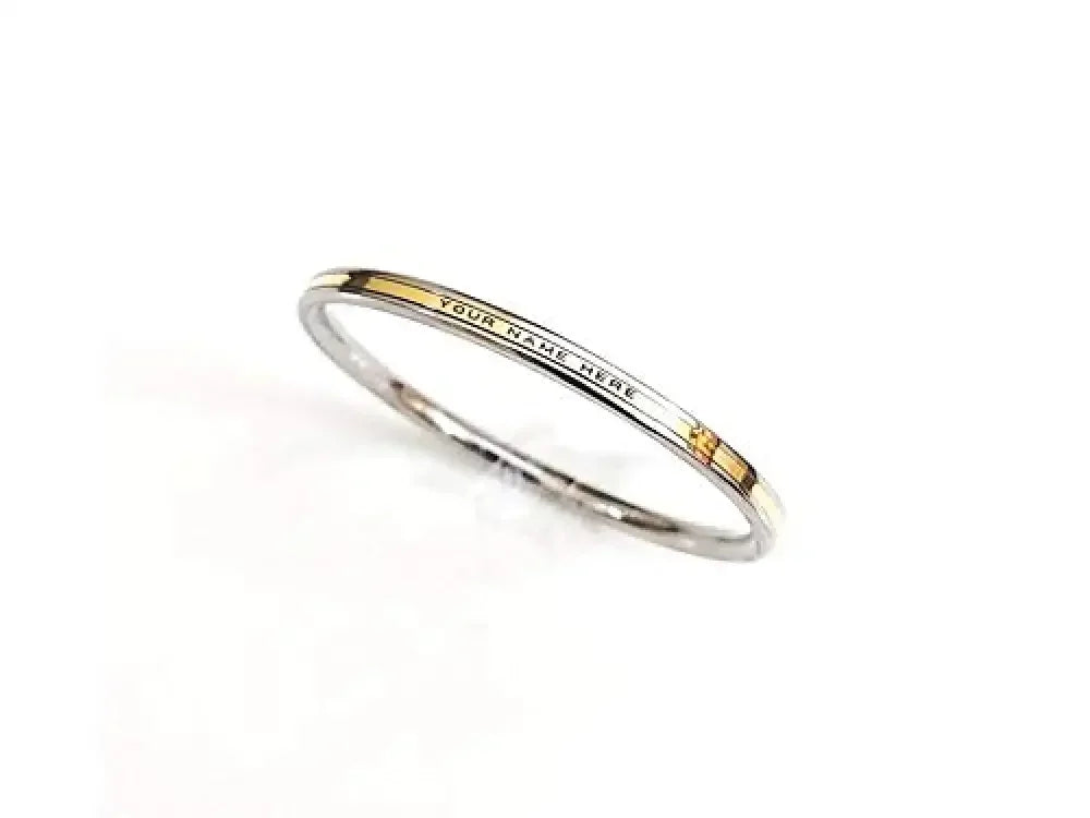 Customised Stainless Steel & Brass Kada for Ladies and Kids - The Amritsar Store
