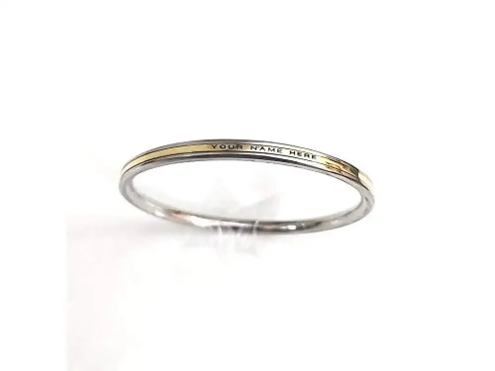 Customised Stainless Steel & Brass Kada for Ladies and Kids - The Amritsar Store