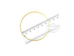 Designer Brass Kada (Lines,Mens) 6 mm Thickness by The Amritsar Store - The Amritsar Store