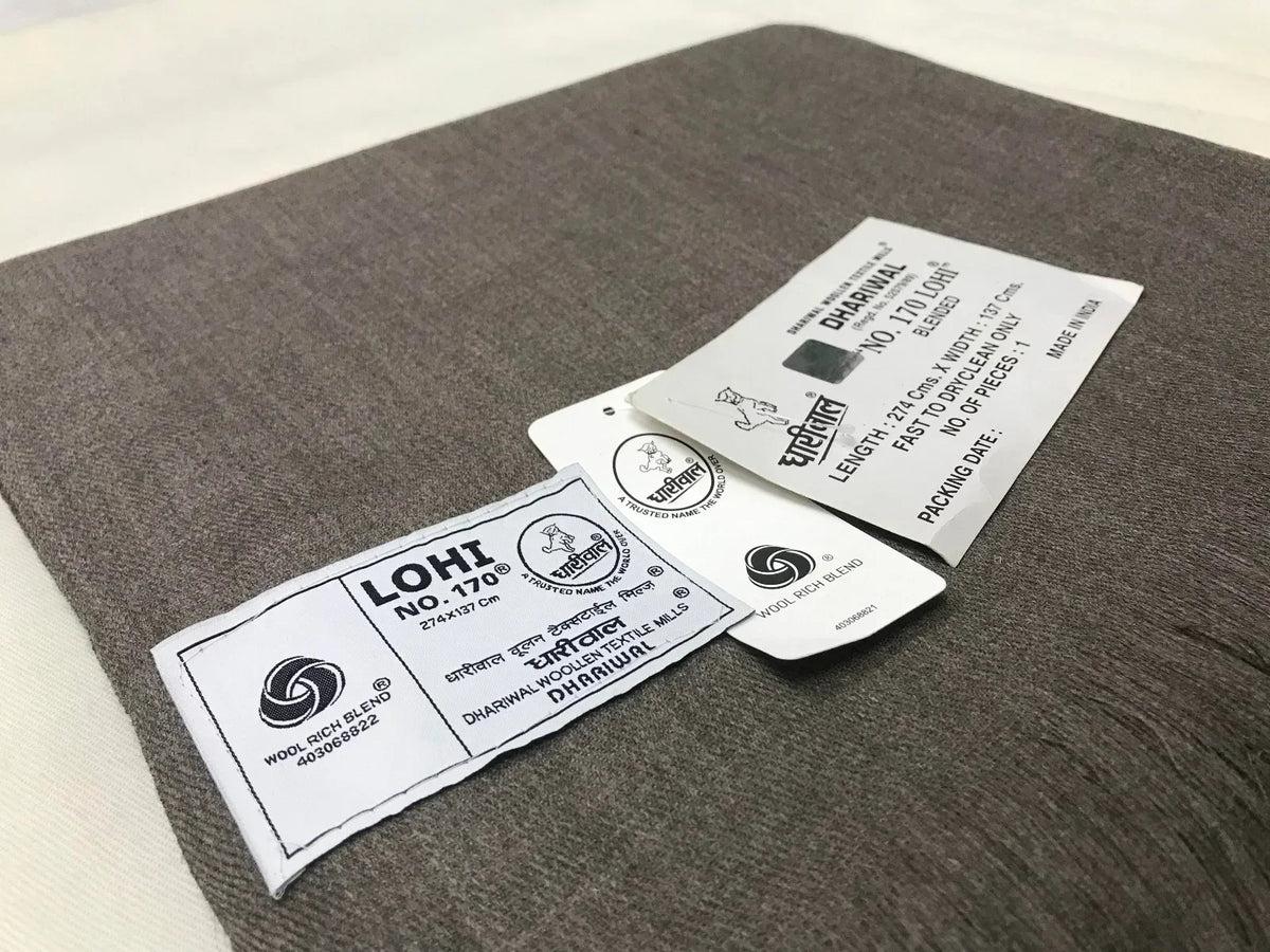 Dhariwal Lohi No. 170 ,Shawl For Men, Rich Wool Shawl, Pashmina Shawl by The Amritsar Store - The Amritsar Store
