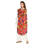 Multiple Hues Phulkari Dupatta without Mirror Work by The Amritsar Store - The Amritsar Store
