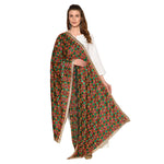 Intricate Handmade Ethnic Embroidery Phulkari Dupatta by The Amritsar Store - The Amritsar Store